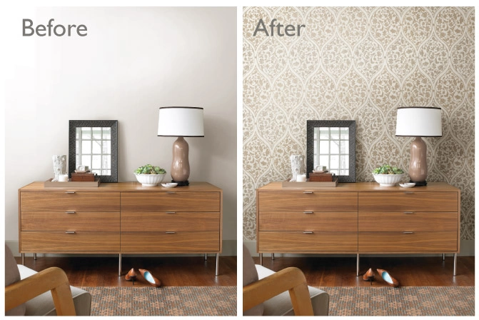 Wallpaper installation in Arvada, CO